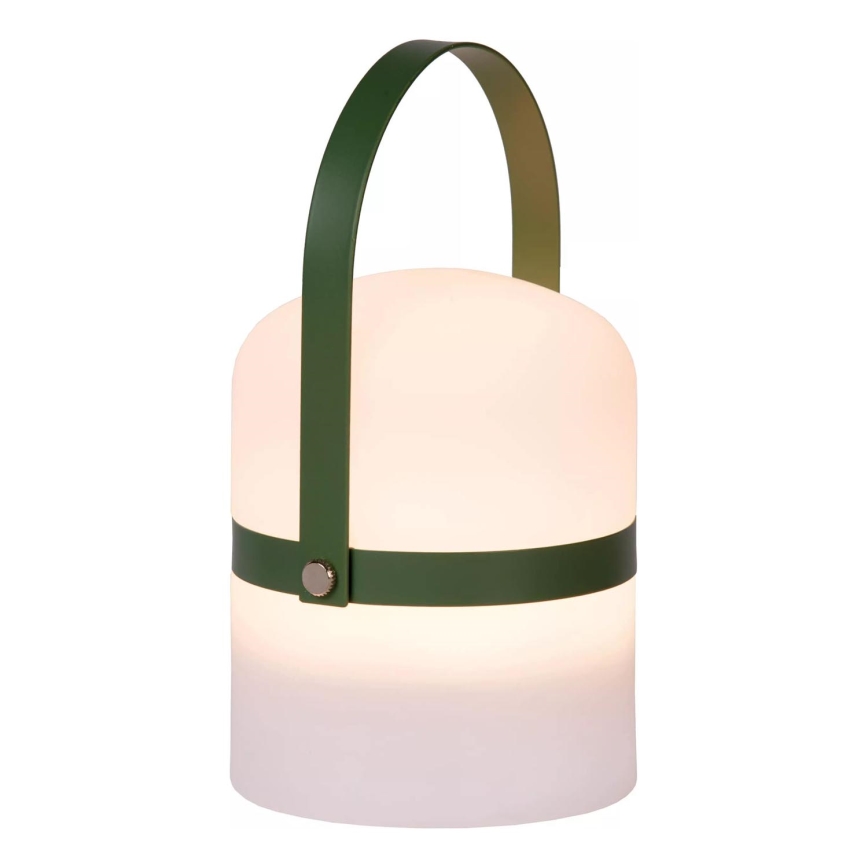 Lucide 06802/01/33 - LED Vonkajšia stmievateľná lampa LITTLE JOE LED/0,3W/3,7V USB IP44 680 mAh zelená
