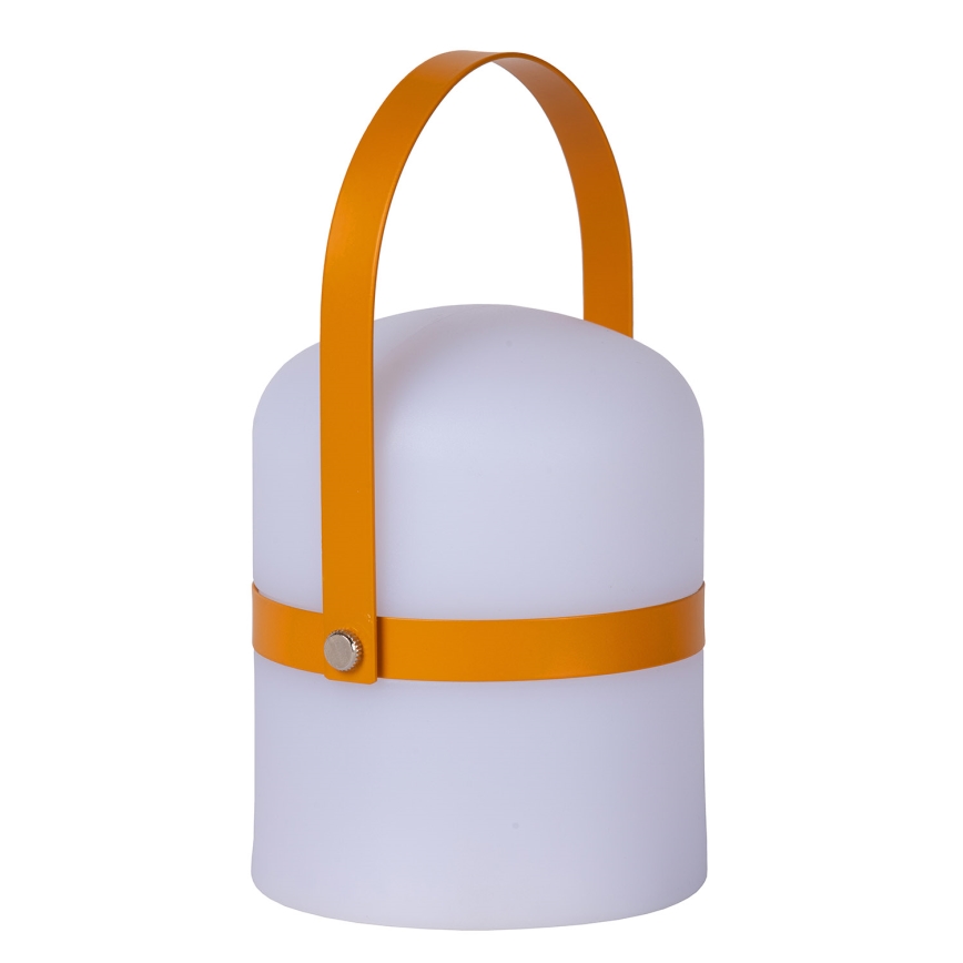 Lucide 06802/01/43 - LED Vonkajšia stmievateľná lampa LITTLE JOE LED/0,3W/3,7V USB IP44 680 mAh oranžová