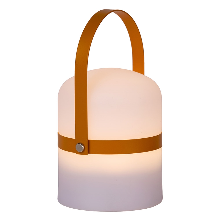 Lucide 06802/01/43 - LED Vonkajšia stmievateľná lampa LITTLE JOE LED/0,3W/3,7V USB IP44 680 mAh oranžová