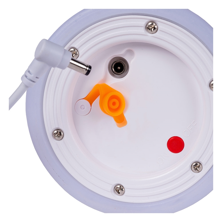 Lucide 06802/01/43 - LED Vonkajšia stmievateľná lampa LITTLE JOE LED/0,3W/3,7V USB IP44 680 mAh oranžová