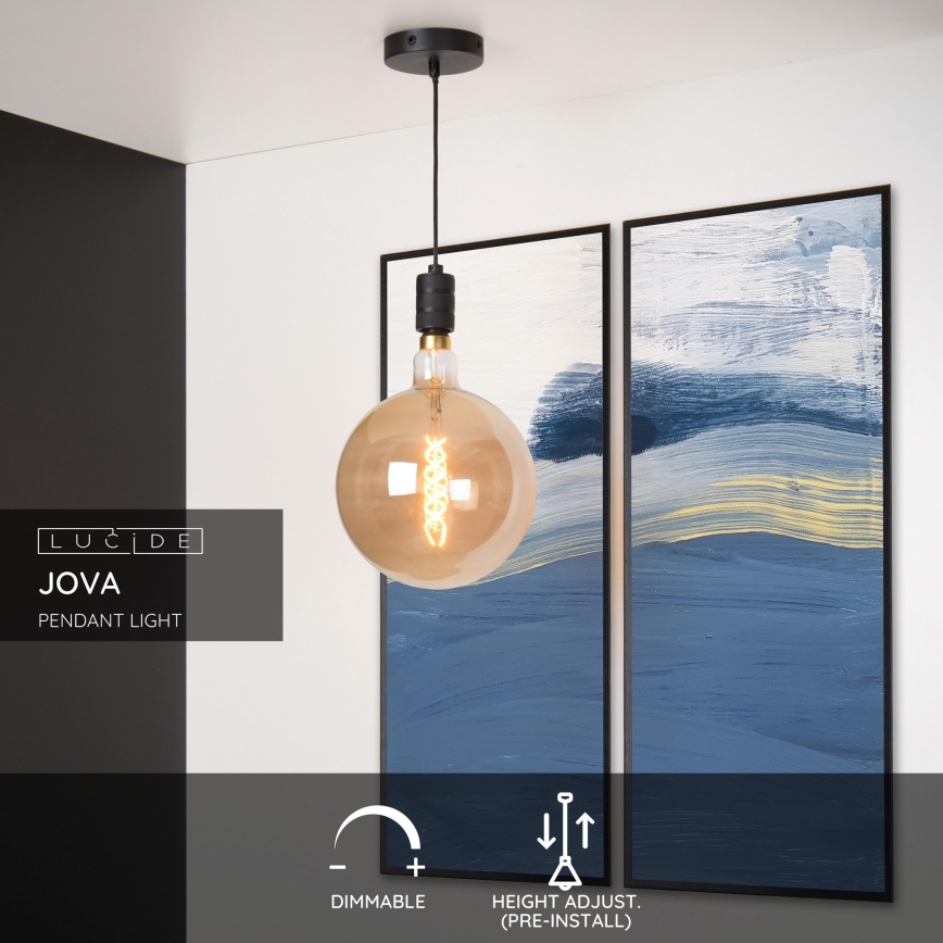 Lucide 08426/01/30 - Napájací kábel JOVA 1xE27/60W/230V