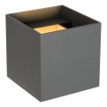 Lucide 09217/04/36 - LED Nástenné svietidlo XIO 1xG9/4W/230V antracit