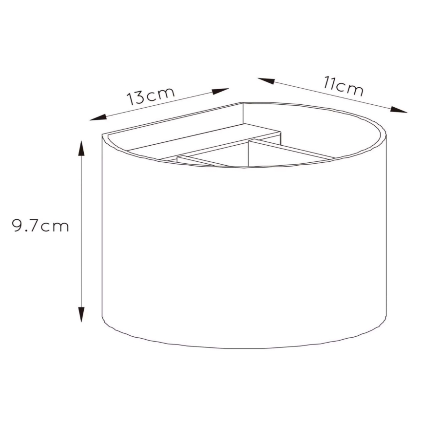Lucide 09218/04/30 - LED Stmievateľné nástenné svietidlo XIO 1xG9/4W/230V čierne