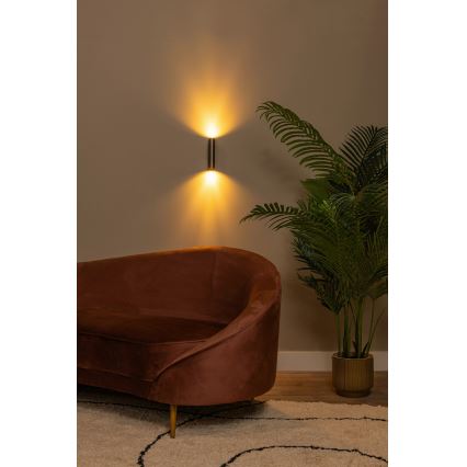 Lucide 09243/02/97 - Nástenné svietidlo DUPLA 2xGU10/3,8W/230V