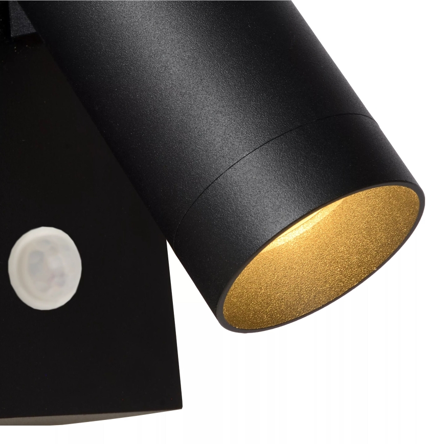 Lucide 09831/01/30 - Vonkajšie svietidlo s pohybovým senzorom TAYLOR 1xGU10/50W/230V IP54