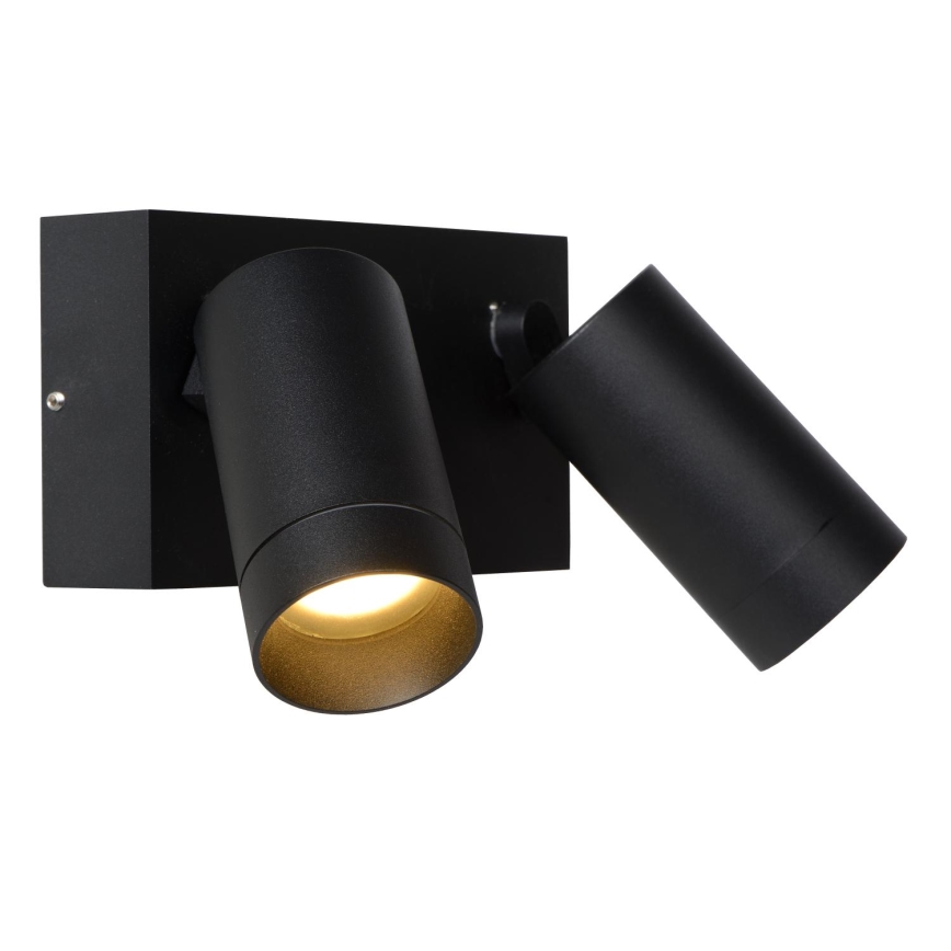 Lucide 09831/02/30 - Vonkajšie svietidlo so senzorom TAYLOR 2xGU10/50W/230V IP54