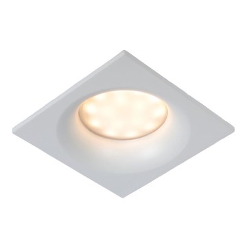 Lucide 09924/01/31 - Kúpeľňové podhľadové svietidlo ZIVA 1xGU10/50W/230V IP44 biela