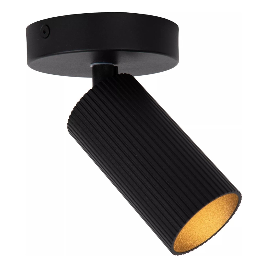 Lucide 09939/01/30 - Nástenné bodové svietidlo CLUBS 1xGU10/40W/230V čierna