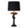 Lucide 10505/81/30 - Stolná lampa COCONUT 1xE27/60W/230V čierna
