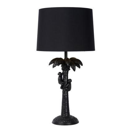 Lucide 10505/81/30 - Stolná lampa COCONUT 1xE27/60W/230V čierna
