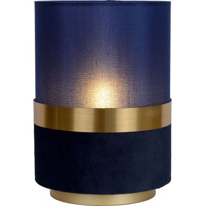 Lucide 10508/01/35 - Stolná lampa EXTRAVAGANZA TUSSE 1xE14/40W/230V modrá