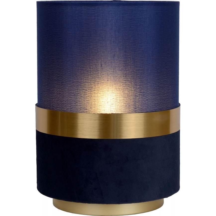 Lucide 10508/01/35 - Stolná lampa EXTRAVAGANZA TUSSE 1xE14/40W/230V modrá