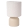 Lucide 10516/01/38 - Stolná lampa WOOLLY 1xE14/40W/230V krémová