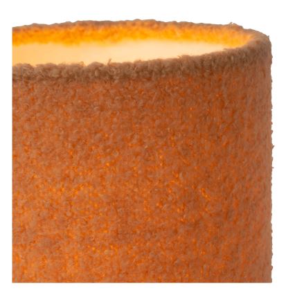 Lucide 10516/01/44 - Stolná lampa WOOLLY 1xE14/40W/230V oranžová