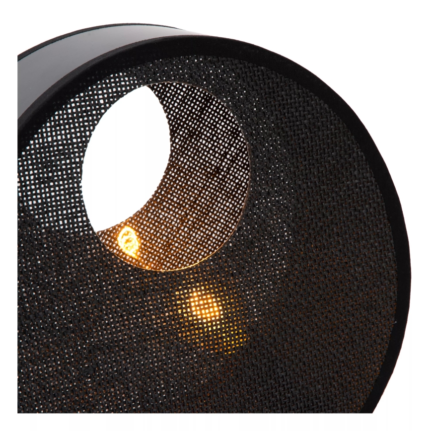 Lucide 10517/01/30 - Stolná lampa LOXIA 1xE14/40W/230V čierna
