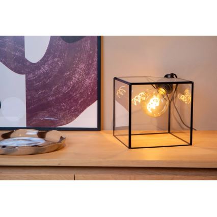 Lucide 10518/20/60 - Stolná lampa DAVOS 1xE27/60W/230V