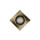 Lucide 11002/05/03 - LED podhľadové svietidlo FOCUS 1xGU10/5W/230V bronz hranaté