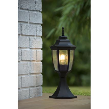 Lucide 11834/01/30 - Vonkajšia lampa TIRENO 1xE27/60W/230V čierna