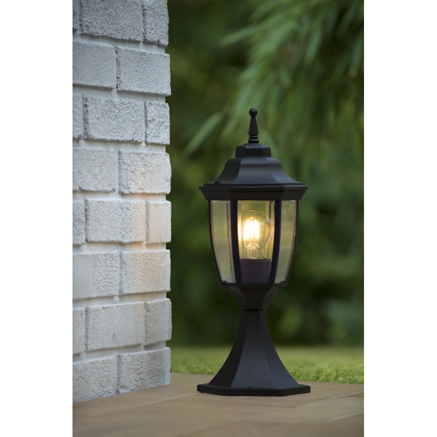 Lucide 11834/01/30 - Vonkajšia lampa TIRENO 1xE27/60W/230V čierna