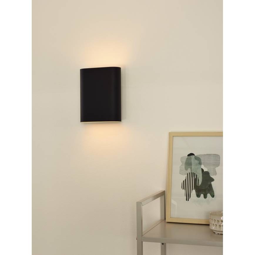 Lucide 12219/02/30 - Nástenné svietidlo OVALIS 2xE14/9W/230V