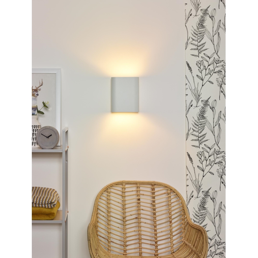 Lucide 12219/02/31 - Nástenné svietidlo OVALIS 2xE14/9W/230V