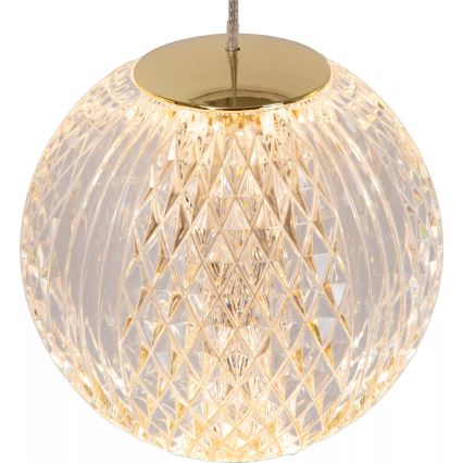 Lucide 13499/13/60 - LED Stmievateľný luster na lanku CINTRA 3xLED/4,7W/230V zlatá