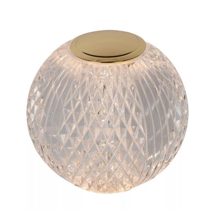 Lucide 13599/01/60 - LED stmievateľná nabíjateľná dotyková stolná lampa CINTRA LED/1,5W/3,7V 1400 mAh