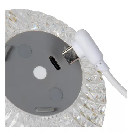 Lucide 13599/01/60 - LED stmievateľná nabíjateľná dotyková stolná lampa CINTRA LED/1,5W/3,7V 1400 mAh