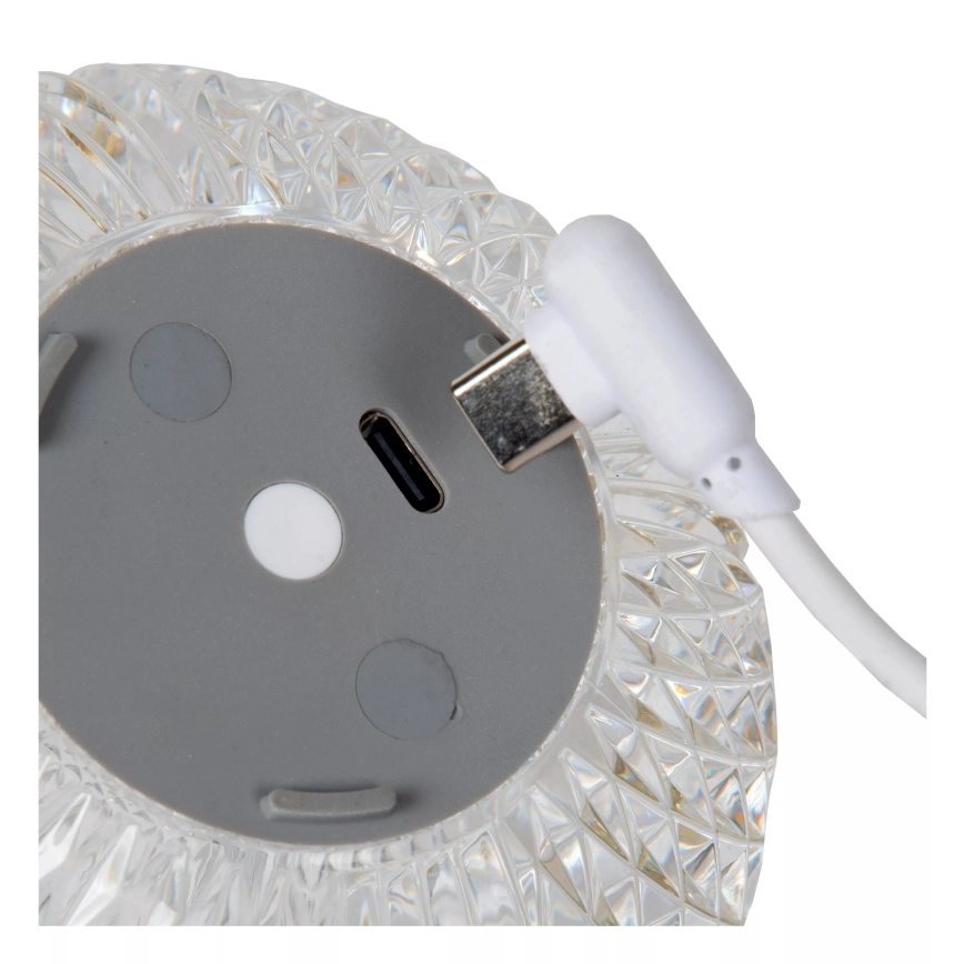 Lucide 13599/01/60 - LED stmievateľná nabíjateľná dotyková stolná lampa CINTRA LED/1,5W/3,7V 1400 mAh