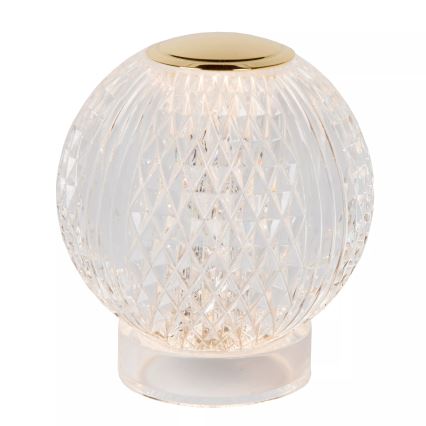 Lucide 13599/01/60 - LED stmievateľná nabíjateľná dotyková stolná lampa CINTRA LED/1,5W/3,7V 1400 mAh