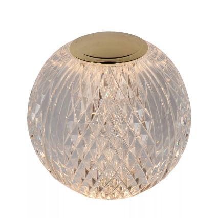 Lucide 13599/02/60 - LED stmievateľná nabíjateľná dotyková stolná lampa CINTRA LED/2W/3,7V 4000 mAh