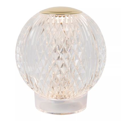 Lucide 13599/02/60 - LED stmievateľná nabíjateľná dotyková stolná lampa CINTRA LED/2W/3,7V 4000 mAh
