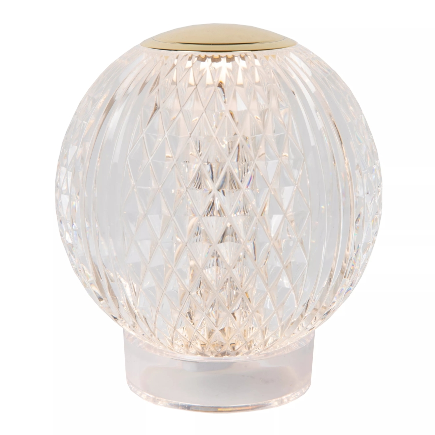 Lucide 13599/02/60 - LED stmievateľná nabíjateľná dotyková stolná lampa CINTRA LED/2W/3,7V 4000 mAh