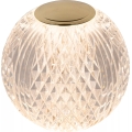 Lucide 13599/02/60 - LED stmievateľná nabíjateľná dotyková stolná lampa CINTRA LED/2W/3,7V 4000 mAh