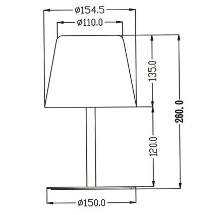 Lucide 13815/02/99 - LED RGBW Stmievateľná vonkajšia lampa RIO LED/1,8W/3,7V USB IP44 1800 mAh čierna