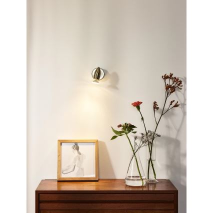 Lucide 13955/05/12 - LED bodové svietidlo CARO-LED 1xGU10/5W/230V matný chróm