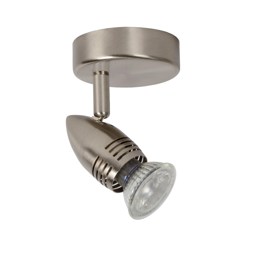 Lucide 13955/05/12 - LED bodové svietidlo CARO-LED 1xGU10/5W/230V matný chróm