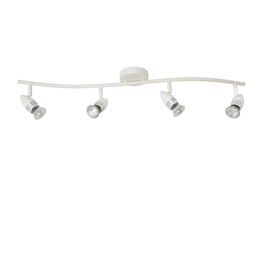 Lucide 13955/20/31 - LED bodové svietidlo CARO-LED 4xGU10/5W/230V biele