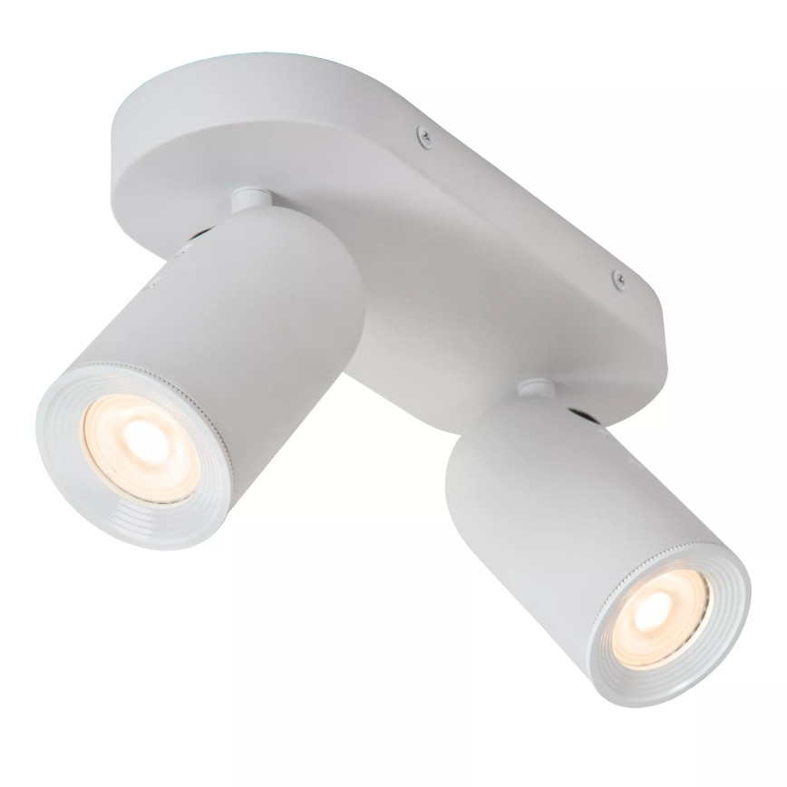 Lucide 13958/02/31 - Bodové svietidlo PUNCH 2xGU10/35W/230V biela