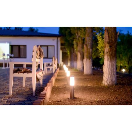 Lucide 14863/45/12 - Vonkajšia lampa KIBO 1xE27/20W/230V