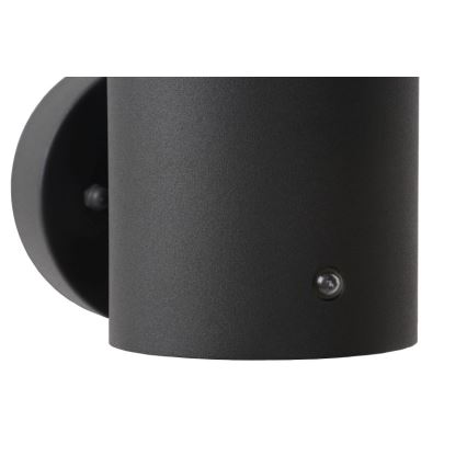 Lucide 14871/01/30 - Vonkajšie nástenné svietidlo so senzorom SOLID 1xE27/60W/230V IP54