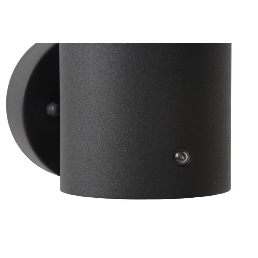 Lucide 14871/01/30 - Vonkajšie nástenné svietidlo so senzorom SOLID 1xE27/60W/230V IP54