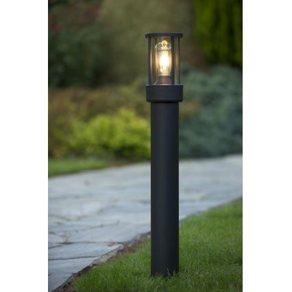 Lucide 14893/80/30 - Vonkajšia lampa so senzorom súmraku LORI 1xE27/15W/230V IP44