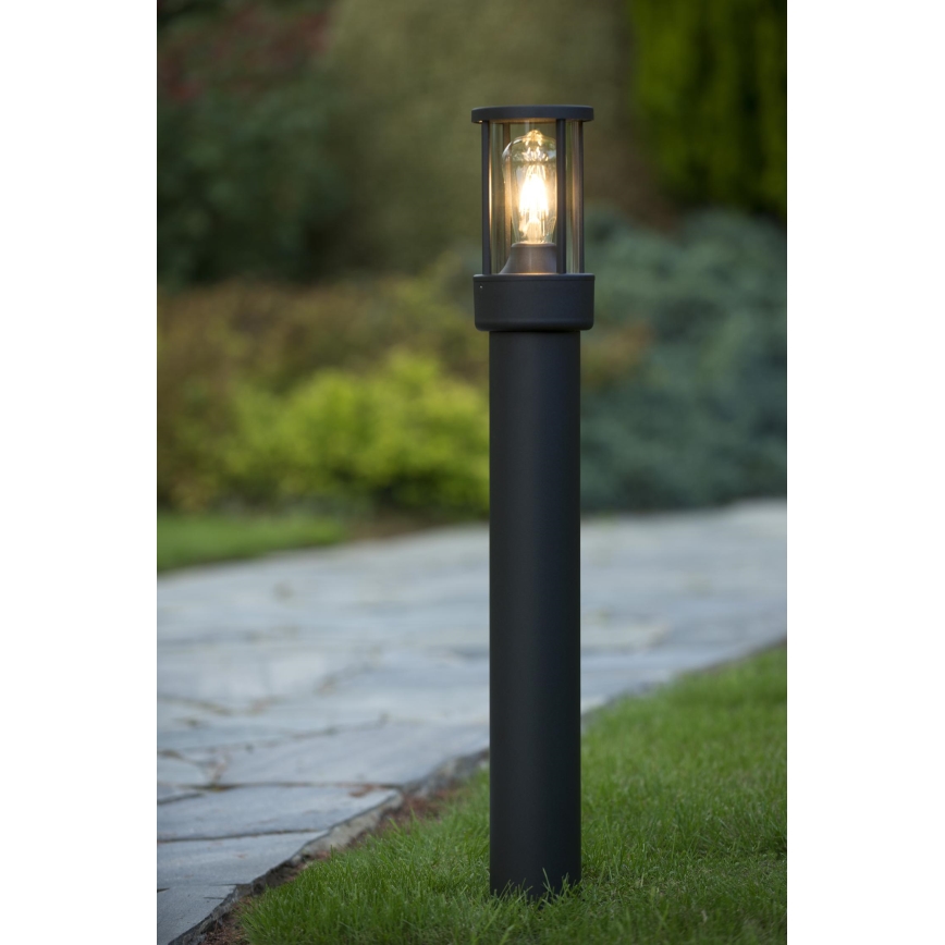 Lucide 14893/80/30 - Vonkajšia lampa so senzorom súmraku LORI 1xE27/15W/230V IP44