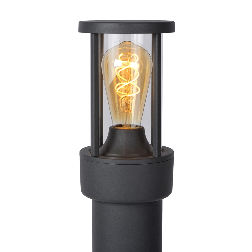 Lucide 14893/80/30 - Vonkajšia lampa so senzorom súmraku LORI 1xE27/15W/230V IP44