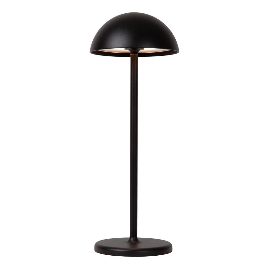 Lucide 15500/02/30 - LED Stmievateľná dotyková vonkajšia lampa JOY LED/1,5W/3,7V USB IP54 2200 mAh čierna