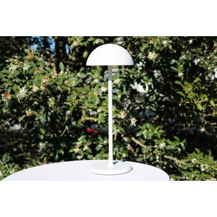 Lucide 15500/02/31 - LED Stmievateľná dotyková vonkajšia lampa JOY LED/1,5W/3,7V USB IP54 2200 mAh biela