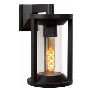 Lucide 15803/01/30 - Vonkajšia nástenná lampa CADIX 1xE27/15W/230V IP65 čierna