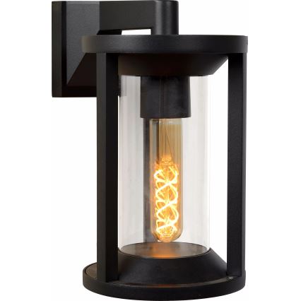 Lucide 15803/01/30 - Vonkajšia nástenná lampa CADIX 1xE27/15W/230V IP65 čierna