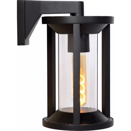 Lucide 15803/01/30 - Vonkajšia nástenná lampa CADIX 1xE27/15W/230V IP65 čierna